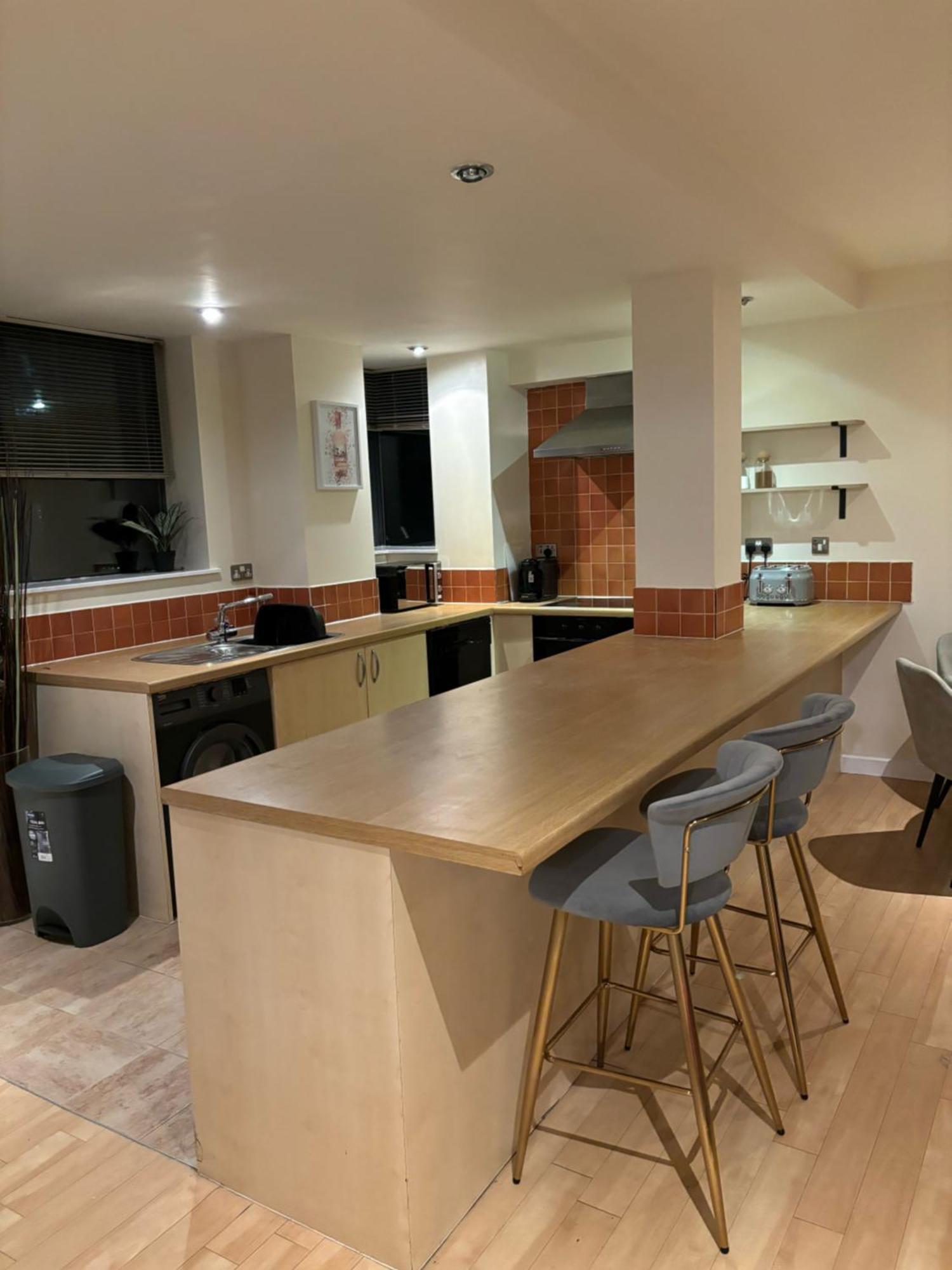Modern 2 Bdr Flat In Nottingham City Centre With Free Parking Ngoại thất bức ảnh